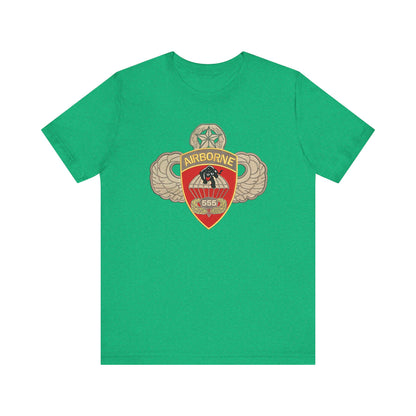 Airborne Spirit Unisex Tee, Military Appreciation Shirt, Casual Wear, Gift for Veterans, Patriotic T-Shirt