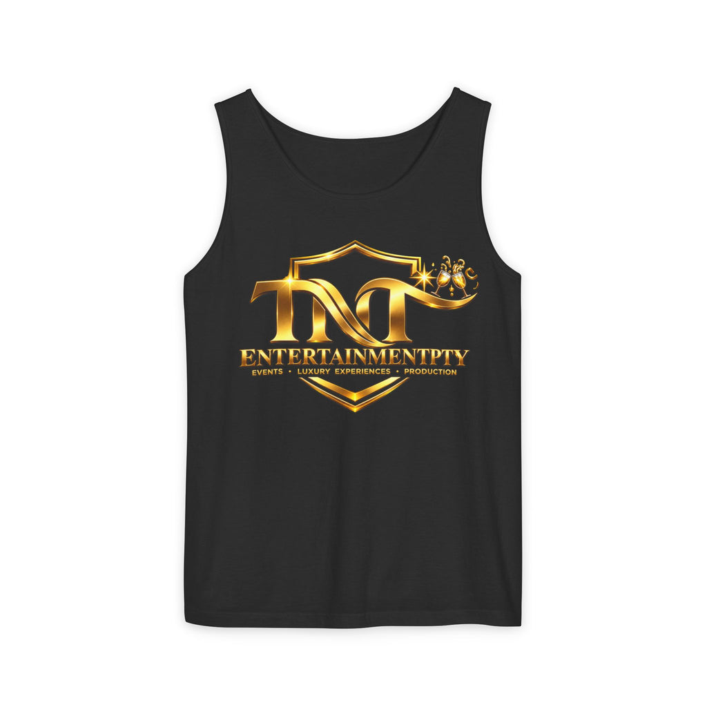 Entertainmentity Gold Logo Tank Top