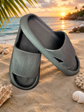 Gray Tones Comfort Cloud Slides