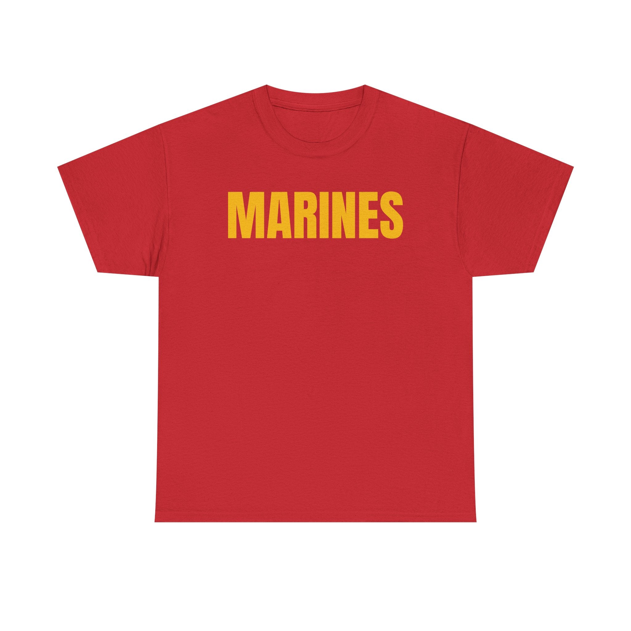 MARINES Unisex Heavy Cotton Tee