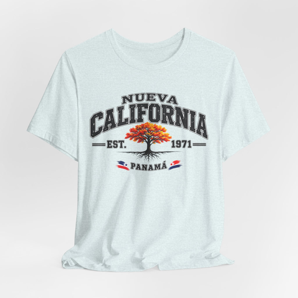 Nueva California Panama Tee – Retro 'Est. 1971' Vintage Tree T-Shirt