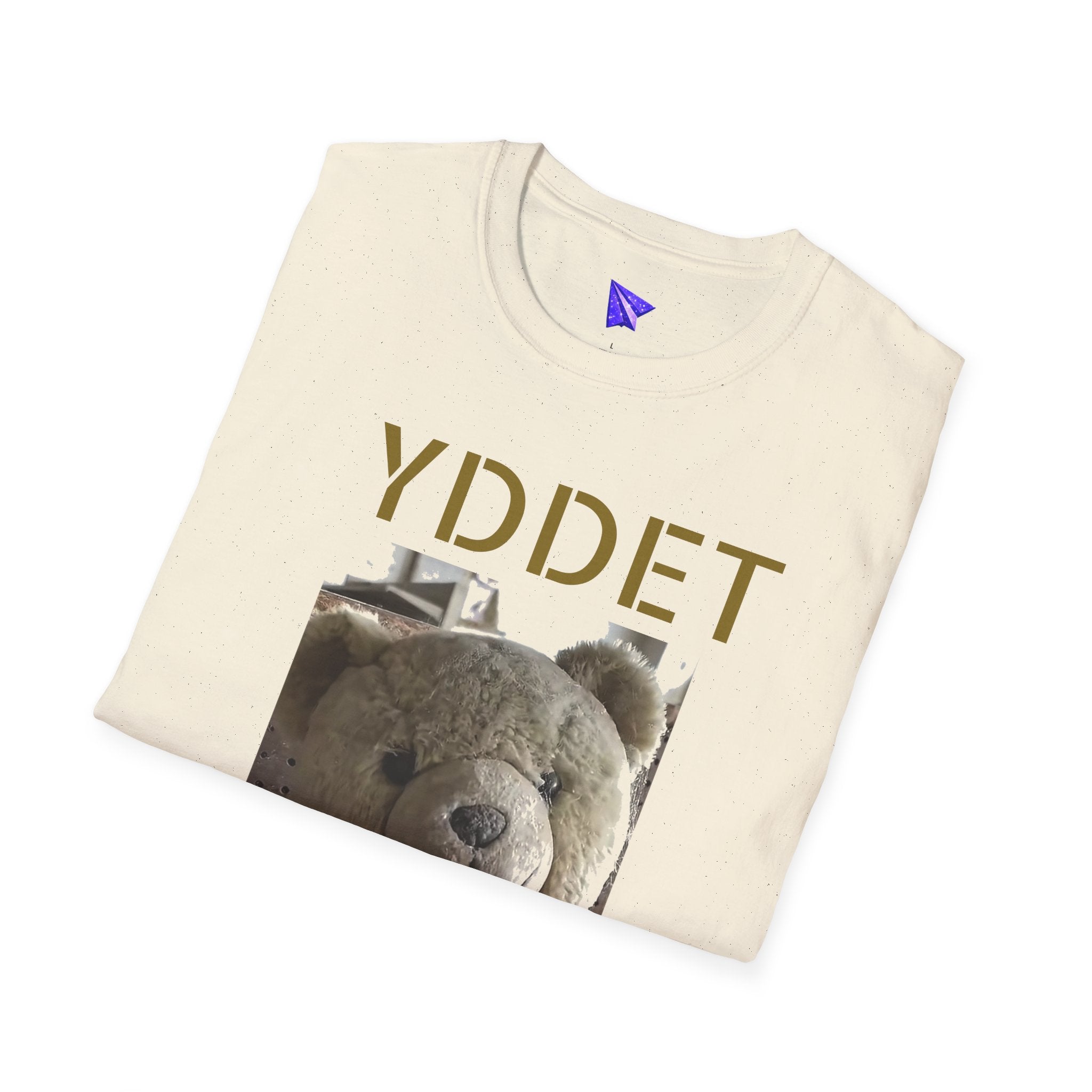 Teddy Bear Photo T-Shirt — Vintage Plush Graphic Tee for Kids & Adults