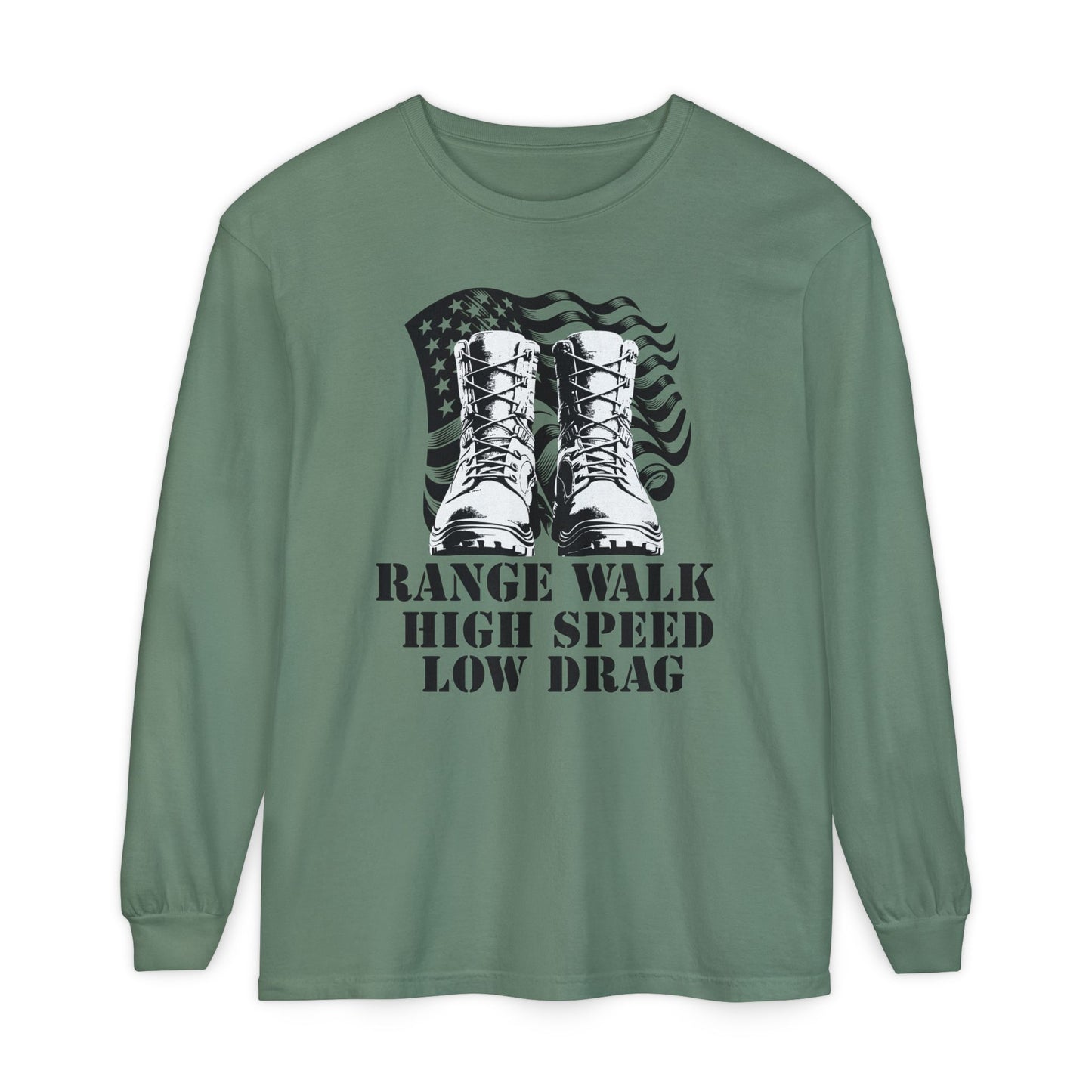 Unisex Garment-dyed Long Sleeve T-Shirt