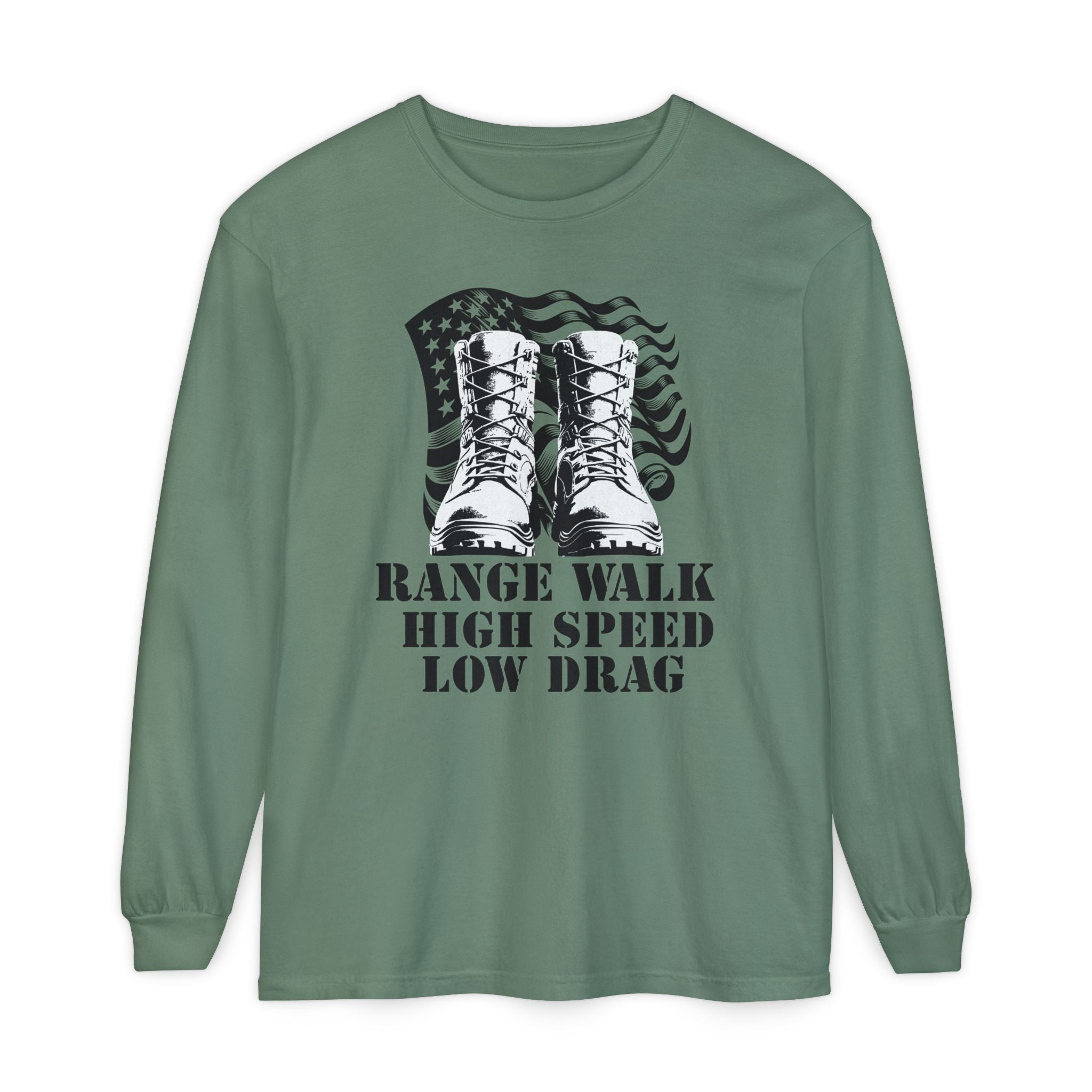 Unisex Garment-dyed Long Sleeve T-Shirt