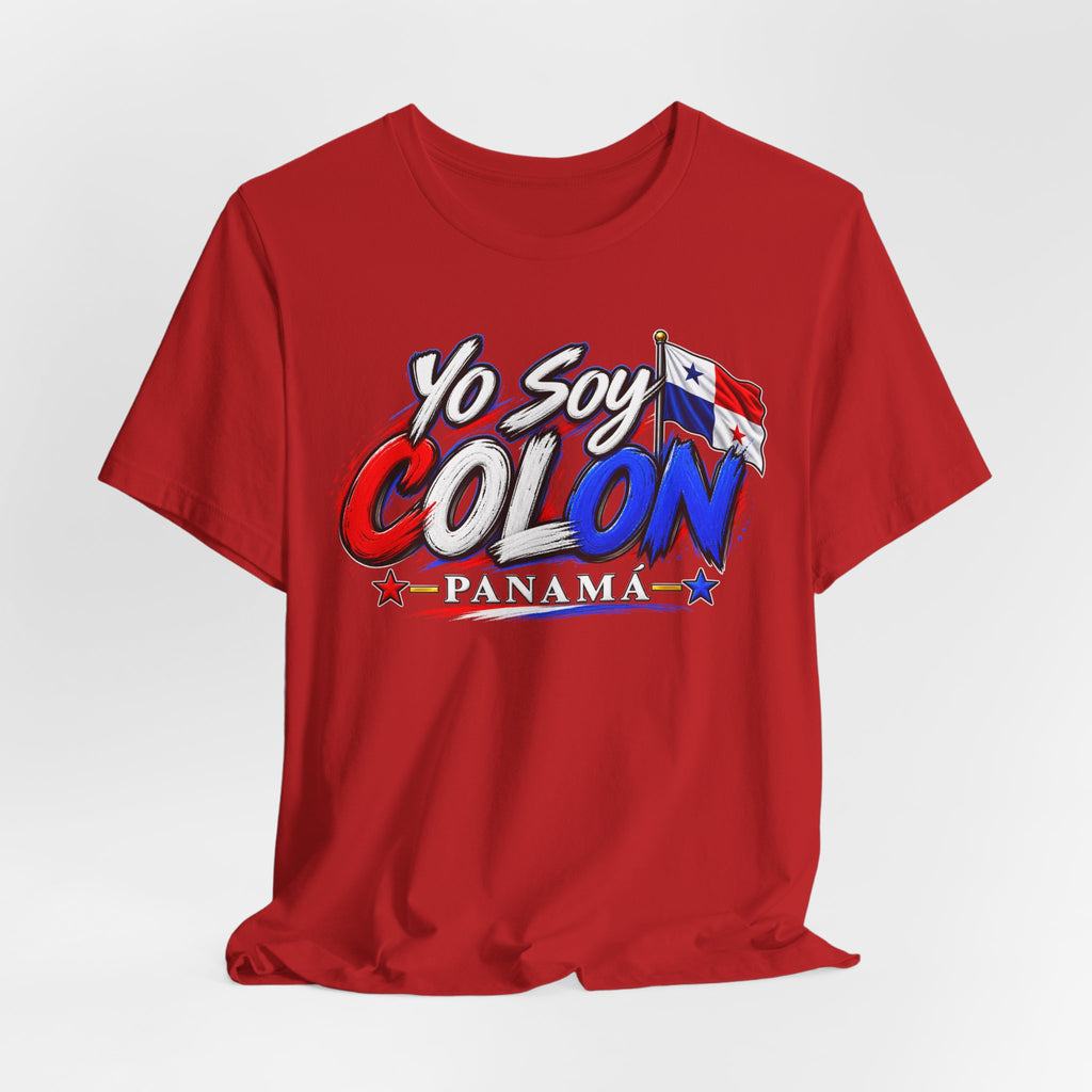 Yo Soy Colón Panama T‑Shirt – Panamanian Pride Flag Tee