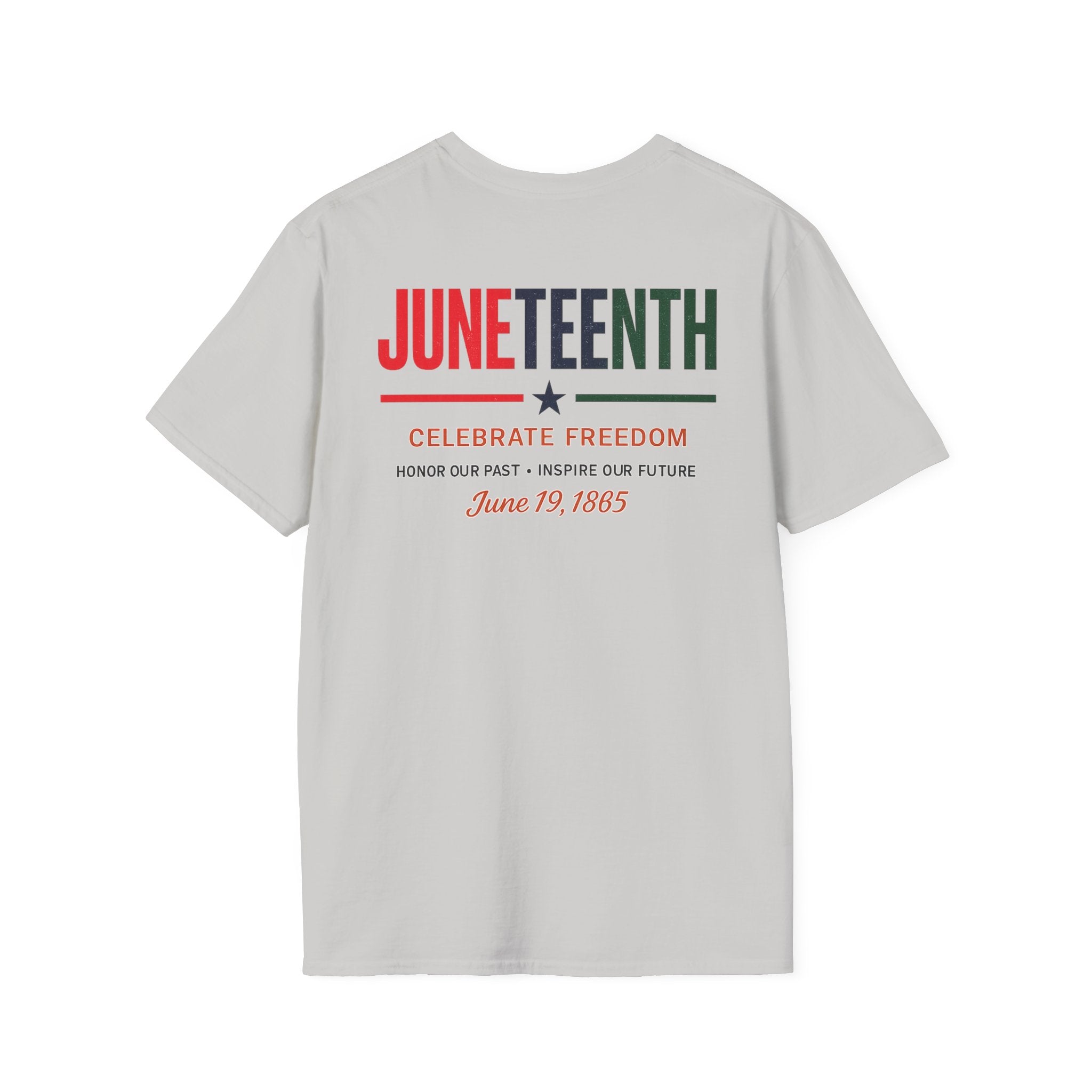 Juneteenth Celebration T-Shirt — Juneteenth Flag Design (June 19, 1865)