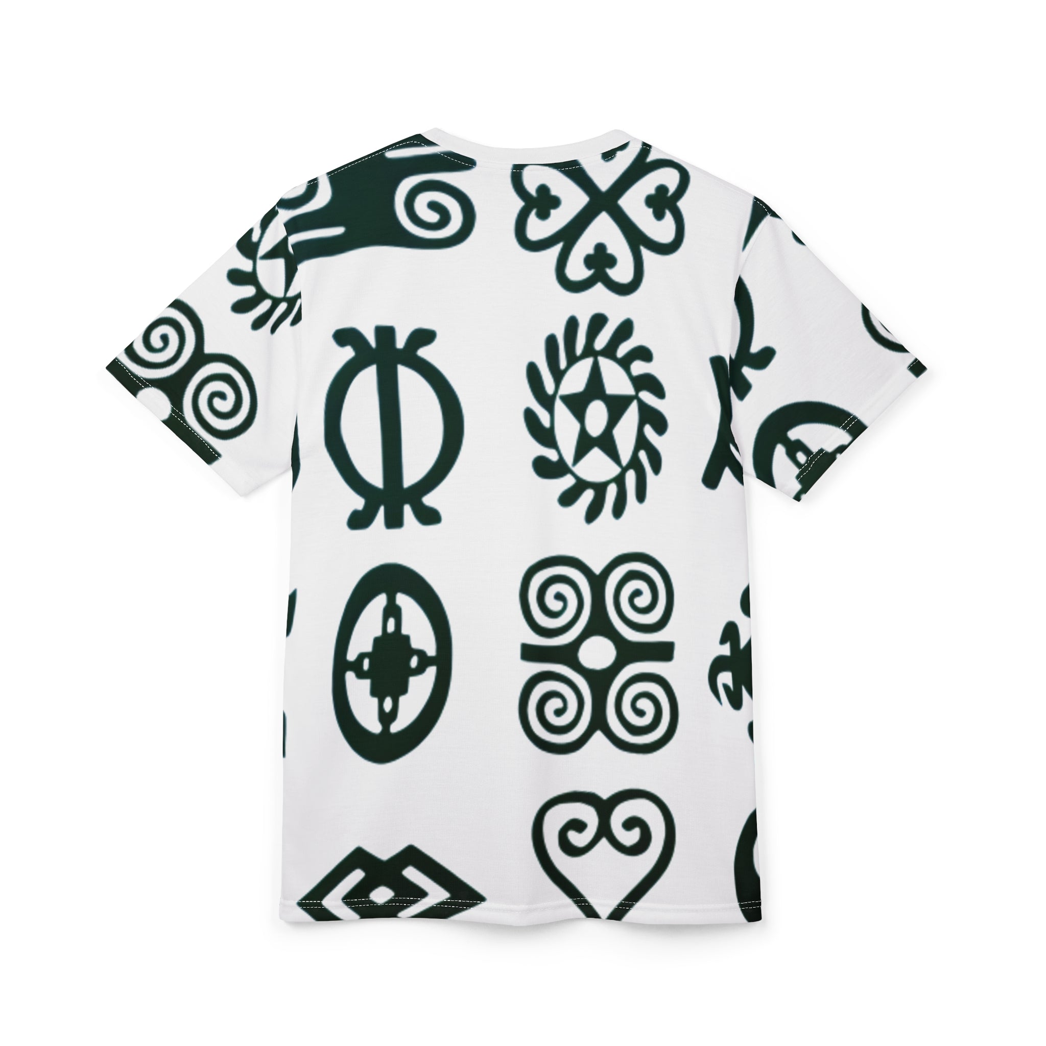 Abstract Design Unisex Tee - Unique Cut & Sew Graphic T-Shirt