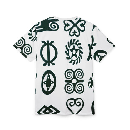 Abstract Design Unisex Tee - Unique Cut & Sew Graphic T-Shirt
