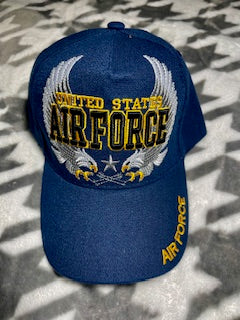 US Air Force Blue Cap with Wings