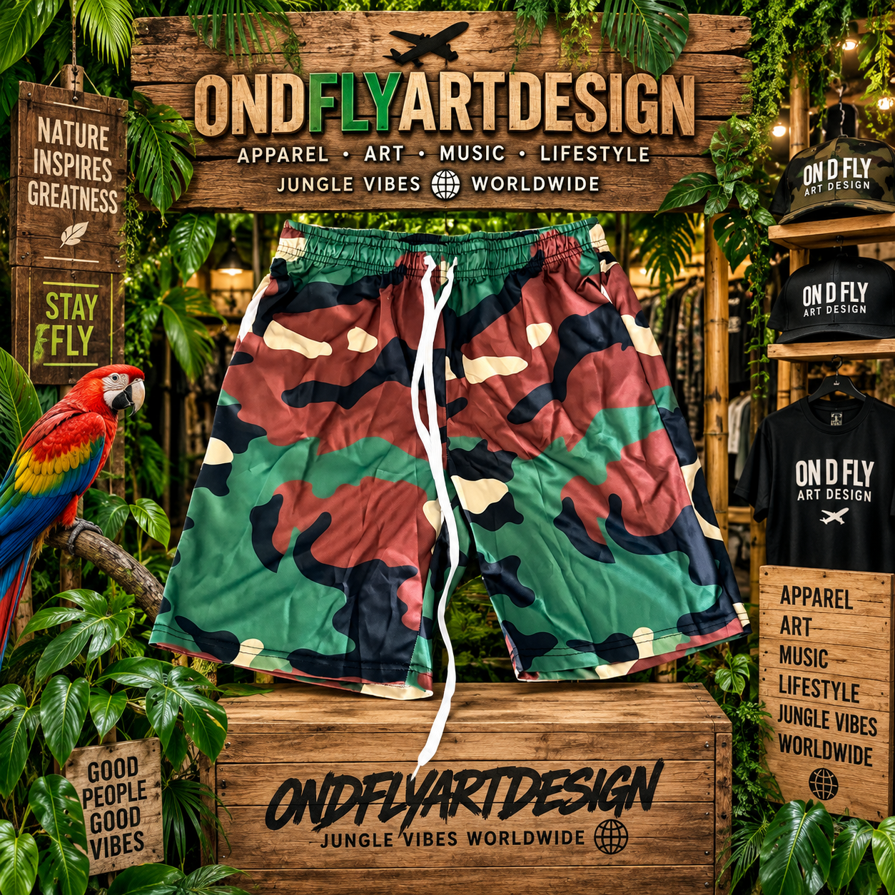 Jungle Training Shorts