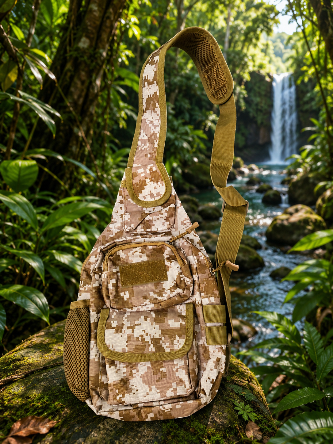 Crossbody Desert Camo Bag