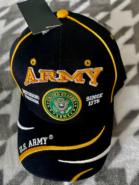 US Army Military Round Logo  Cap