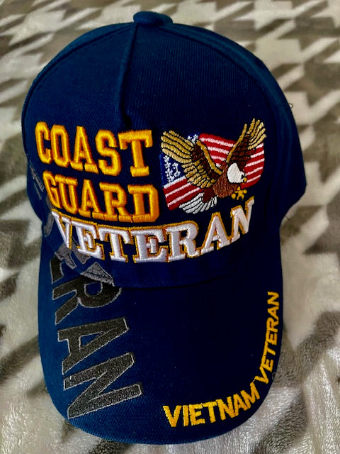 US Coast Guard Veteran Military Cap