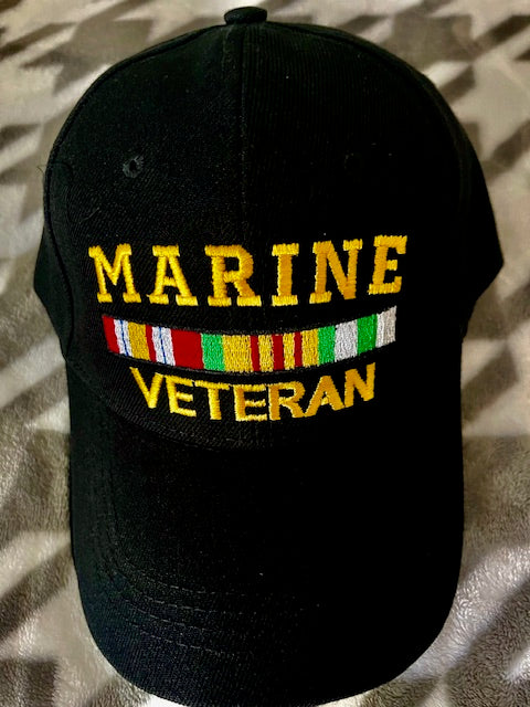 US Marine Veteran Military Cap