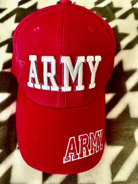 US Army Military  Pink Cap