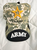 US Army Gold Star Camo Cap