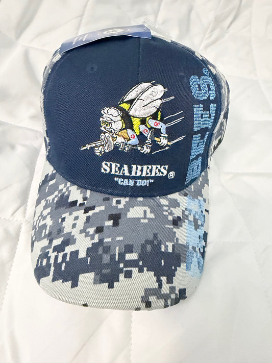 Navy SeaBees Camo Cap