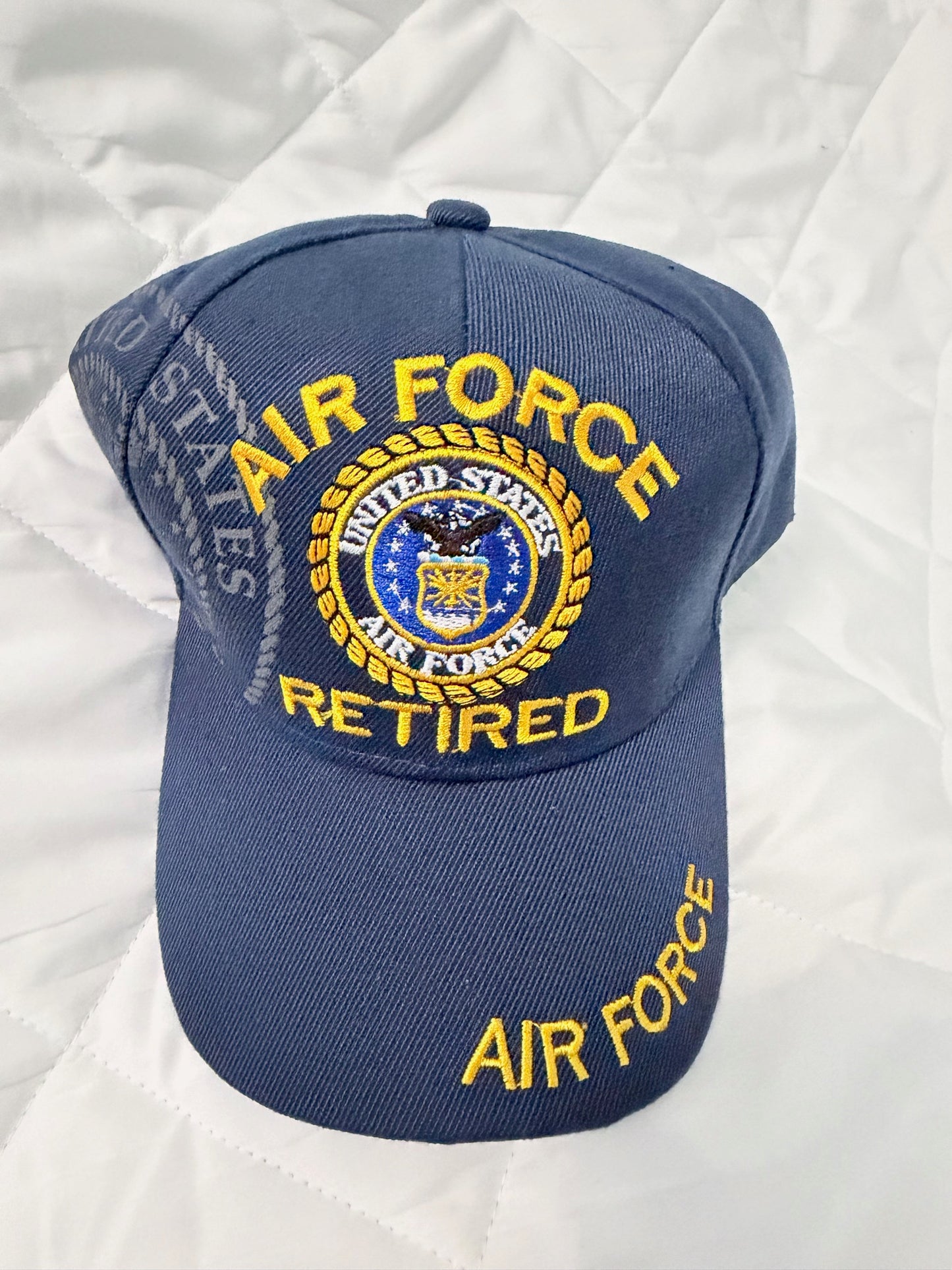 Air Force Retired Navy Cap