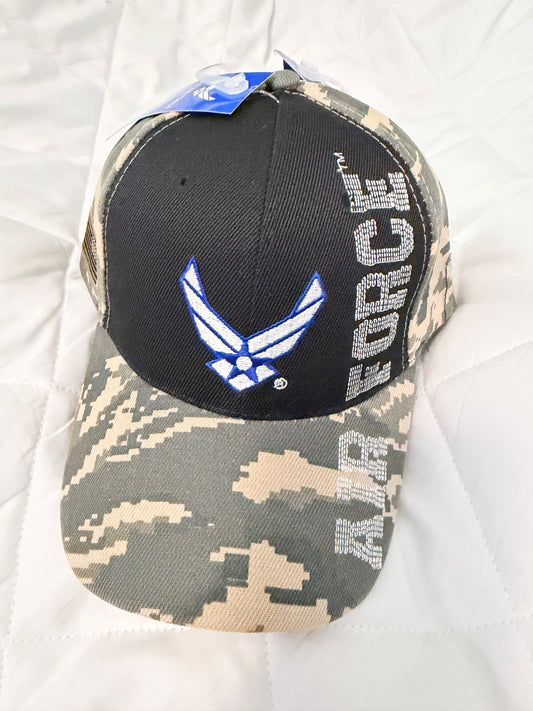 Air Force Camo Logo Cap