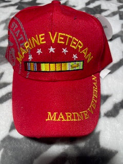 Marines Veteran (Blue, Red, White, Camo, Khaki)